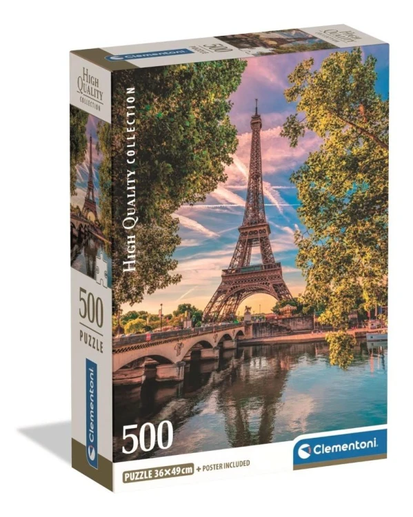 Puzzle 500 Along The Seine