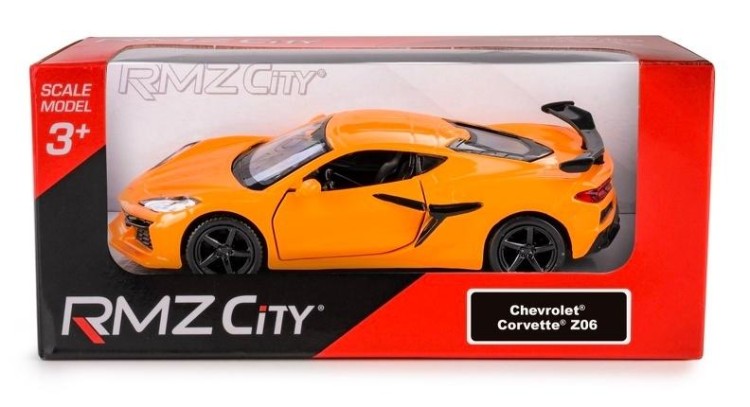 RMZ Chevrolet Corvette Z06 pomarańczowy