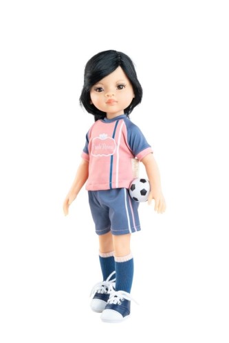 Lalka hiszpańska Futbolistka Candy 32cm
