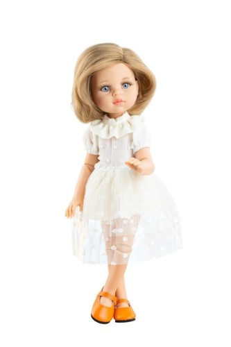 Lalka hiszpańska ruchome stawy Carla 32cm