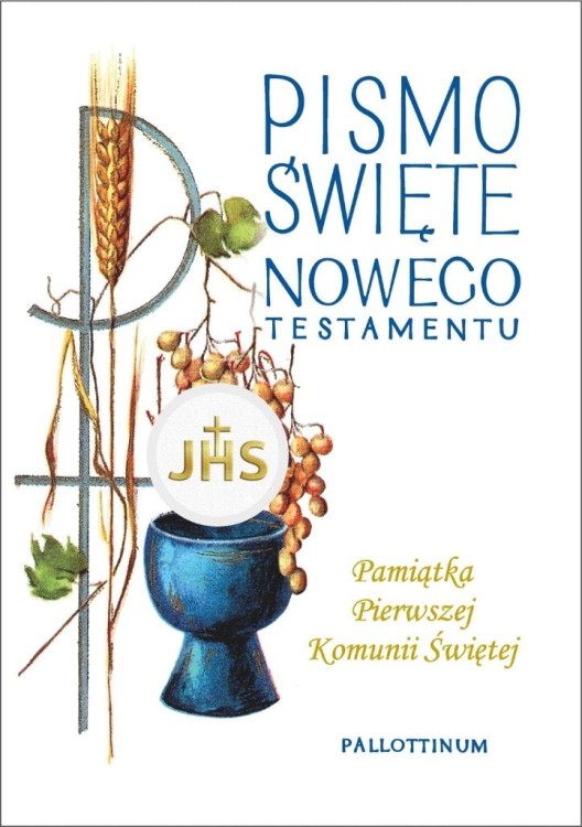 Pismo Święte NT kieszonkowe Pamiątka I Komunii Św.