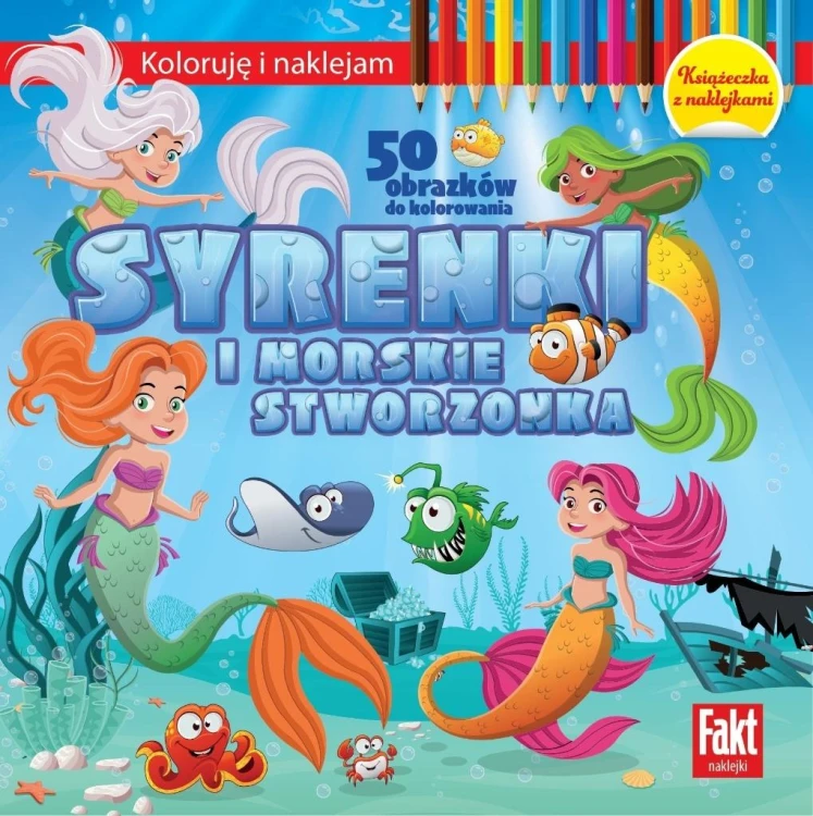 Syrenki i morskie stworzenia