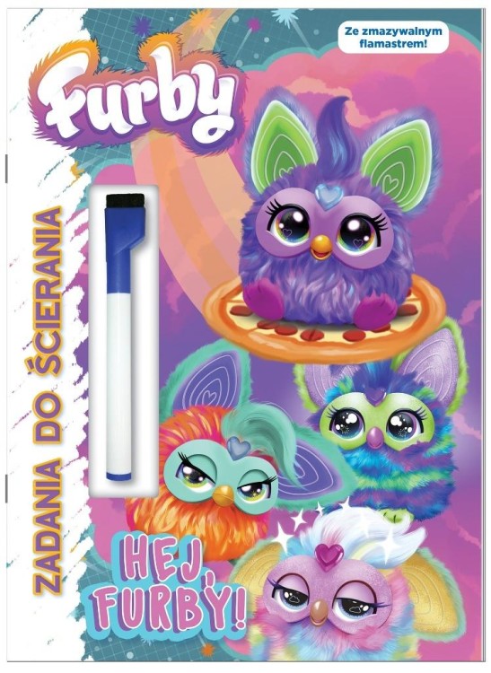 Furby. Zadania do ścierania. Hej, Furby!
