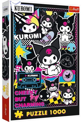 Puzzle 1000 W świecie Kuromi TREFL