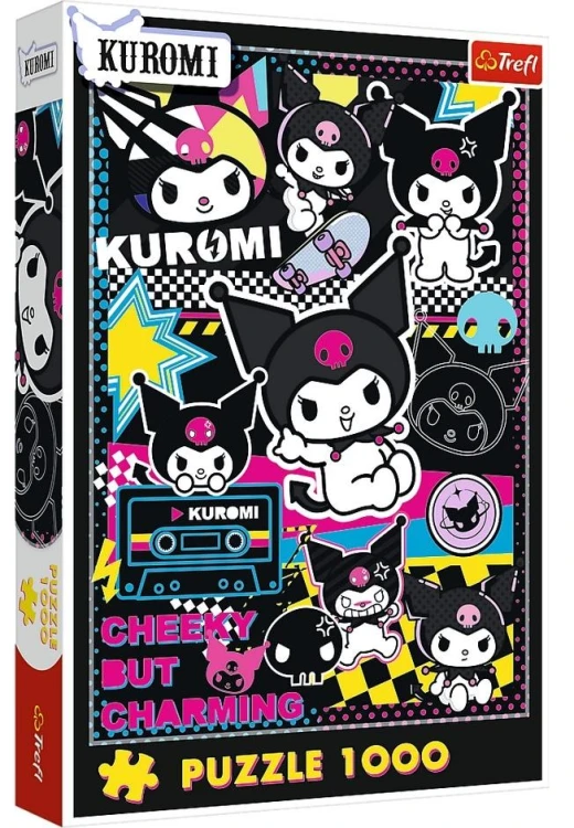Puzzle 1000 W świecie Kuromi TREFL