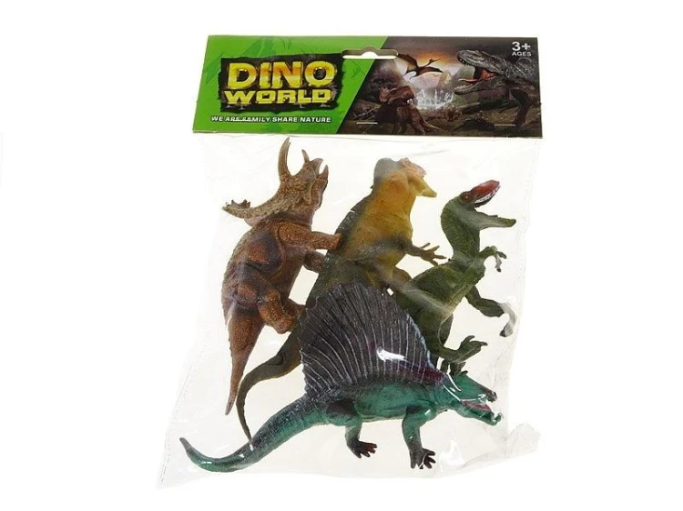 Dinozaury 4szt