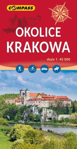 Mapa - Okolice Krakowa 1:45 000