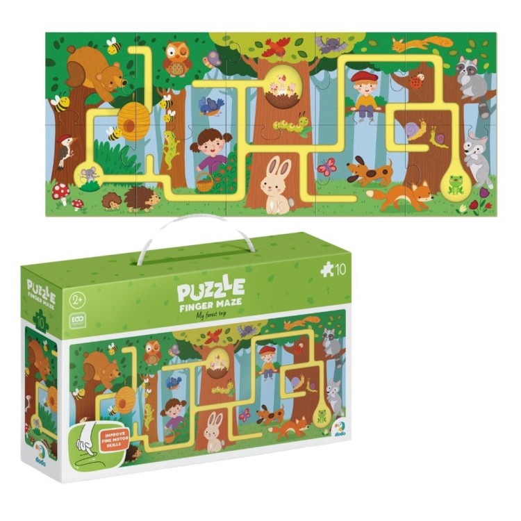 Puzzle labirynt Moja leśna wycieczka 300585