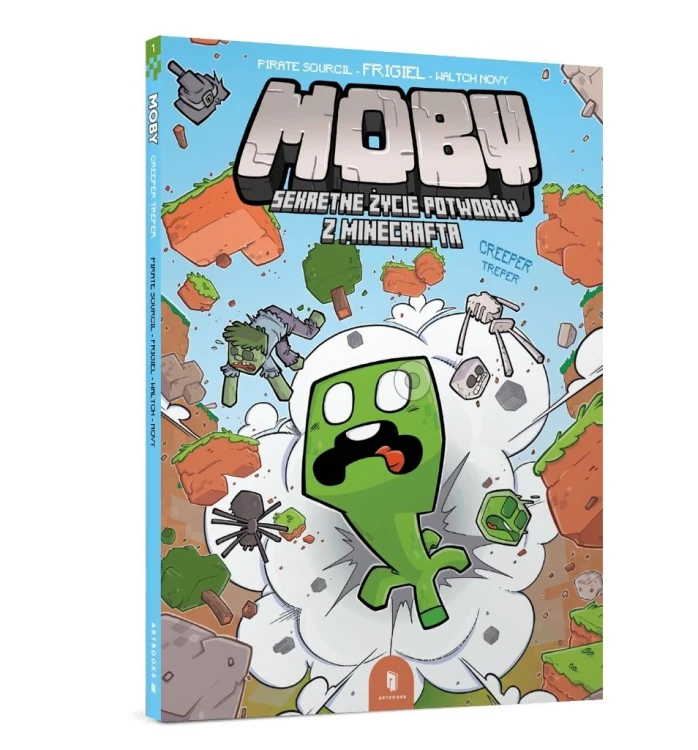 MOBY. Sekretne życie potworów z Minecrafta T.1