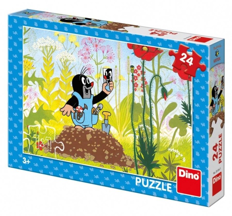 Puzzle 24 Krecik na kopcu