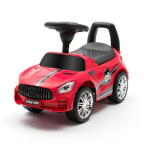 Jeździk dziecięcy z dźwiękiem Racer czerwony