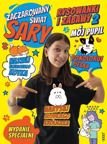 Zaczarowany Świat Sary. Rysowanki i zabawy 2