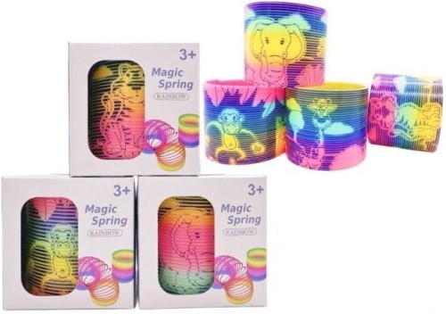 Sprężyna tęczowa z nadrukiem MIX