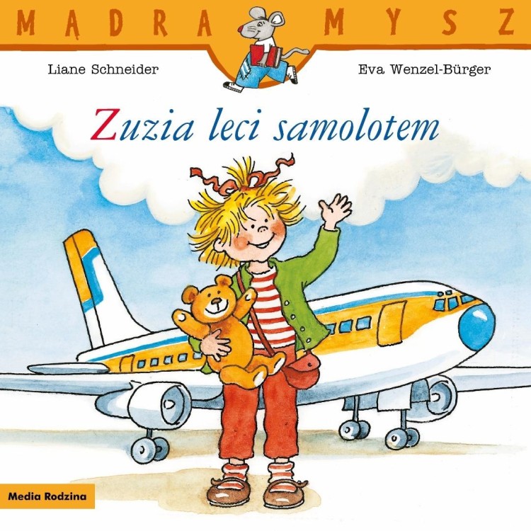Mądra Mysz. Zuzia leci samolotem