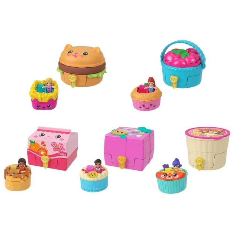 Polly Pocket Przekąska niespodzianka +laleczka mix