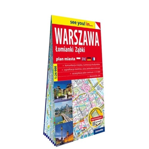 See you! in..Warszawa, Łomianki, Ząbki plan miasta
