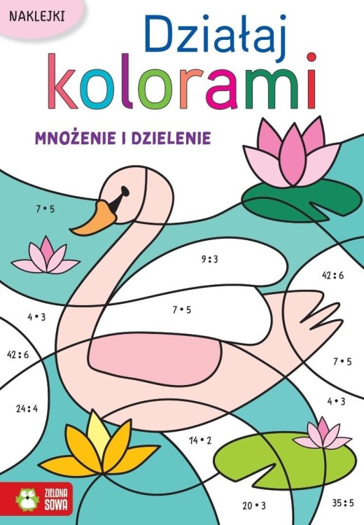 Działaj kolorami. Mnożenie i dzielenie