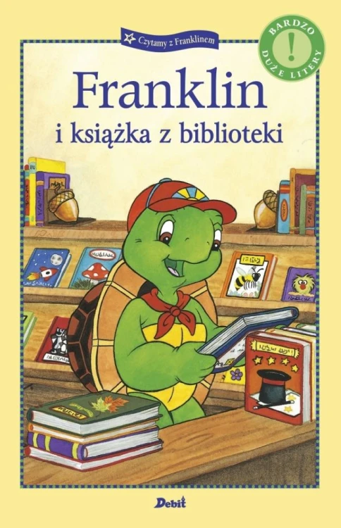 Czytamy z Franklinem. Franklin i książka..