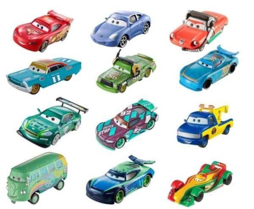 Cars 3. Clipstrip mix