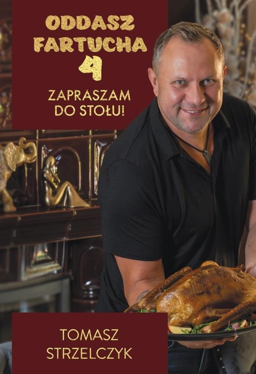 Oddasz fartucha 4 Zapraszam do stołu! z autografem