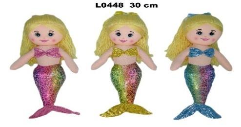 Lalka Syrenka 30cm MIX