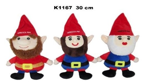 Krasnal 30cm MIX