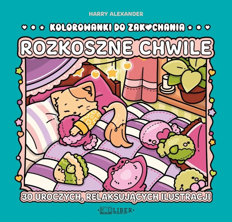 Kolorowanki do zakochania. Rozkoszne chwile