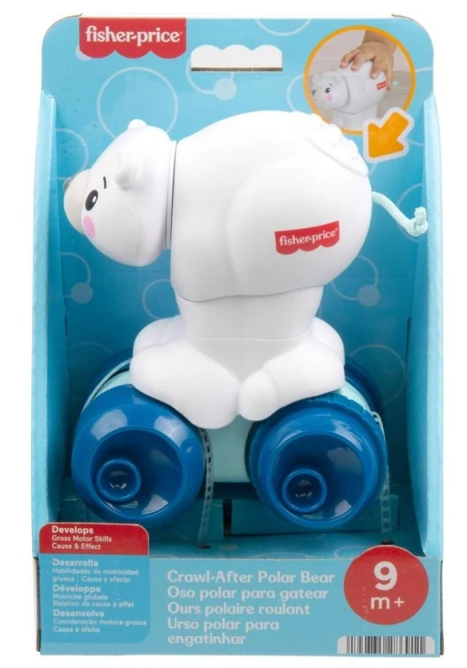 Fisher-Price. Miś polarny "Raczkuj za mną"