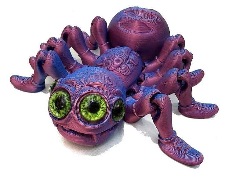 Gniotek pająk 3D