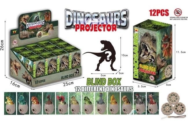 Projektor dinozaur MIX