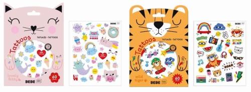 Tatuaże dla dzieci Bebe Friends 60szt