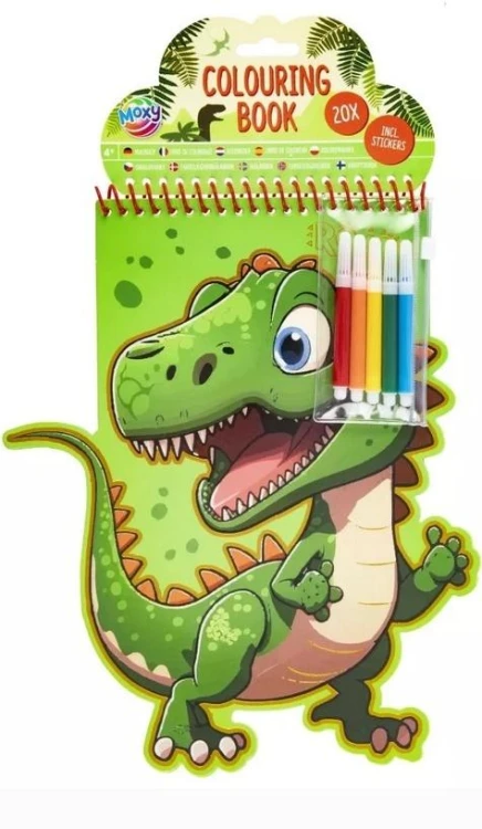 Kolorowanka Dinozaur 20 arkuszy