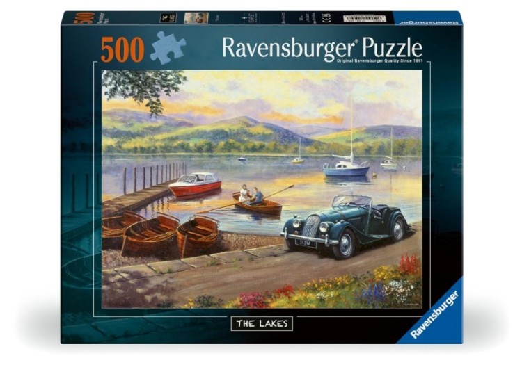 Puzzle 2D: Przystanek nad jeziorem 500el