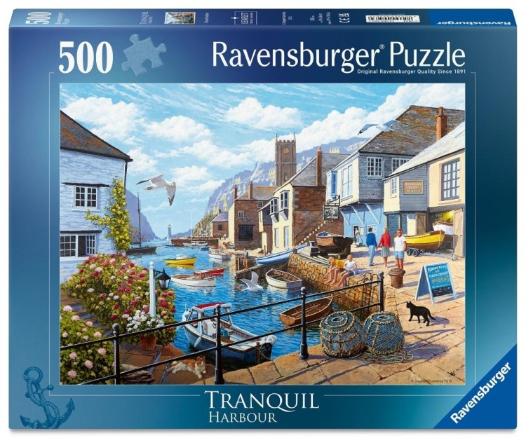 Puzzle 2D: Spokojna Przystań 500el