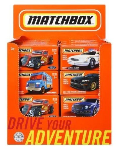 Matchbox Mały samochodzik mix (48szt)