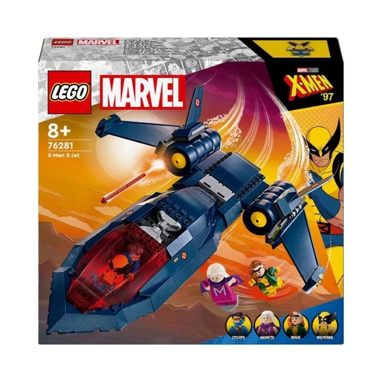 Lego SUPER HEROES 76281 Odrzutowiec X-men, Lego