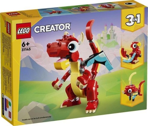 Lego CREATOR 31145 Czerwony smok, Lego