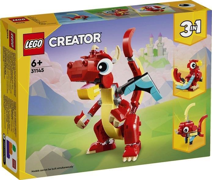 Lego CREATOR 31145 Czerwony smok, Lego