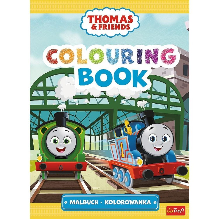 Tomek i Przyjaciele. Kolorowanka. Malbuch