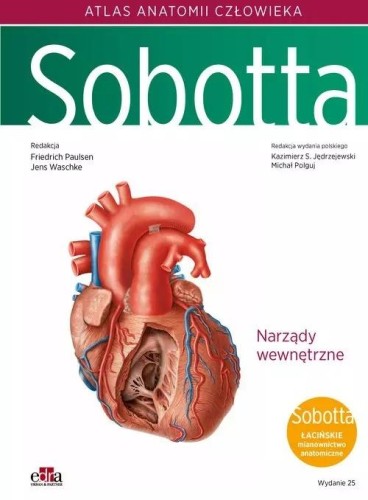 Atlas anatomii człowieka Sobotta T.2 Łacińskie...