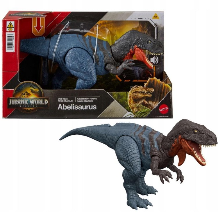 Jurassic World Abelizaur Ryczący dinozaur JGB91