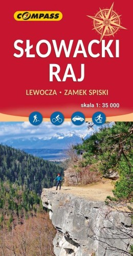 Mapa turystyczna - Słowacki Raj 1:35 000