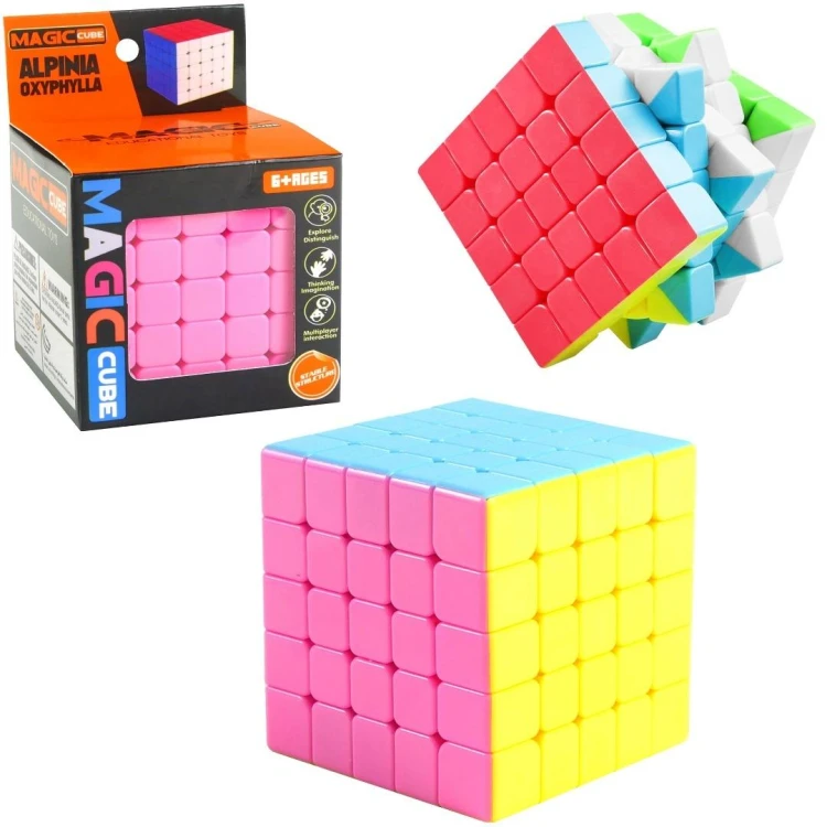 Kostka układanka logiczna 5x5x5cm