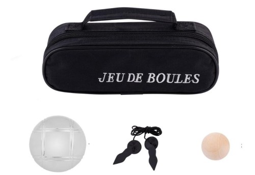 Zestaw Bocce 3 kule bule turystyczne