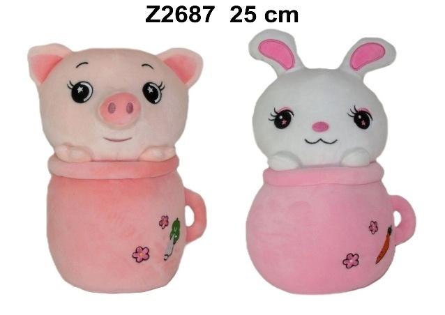 Zwierzęta 25cm MIX