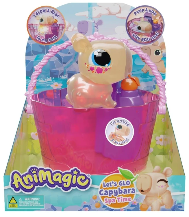 Animagic Let's Glo Capybara Spa Time
