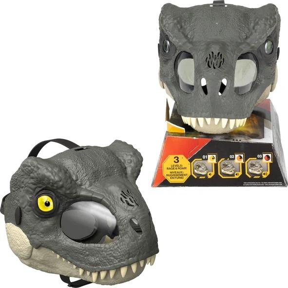 Jurassic World Rebirth T-Rex Rage N Roar Maska