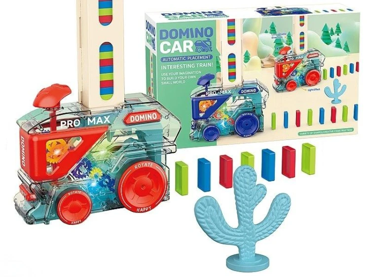 Auto ustawiające domino na baterie