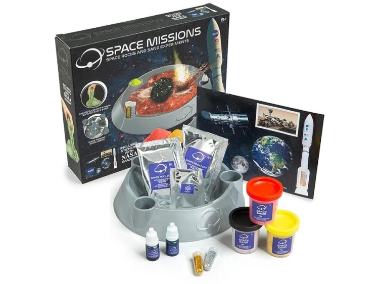 Nasa kosmiczny kamień i piasek