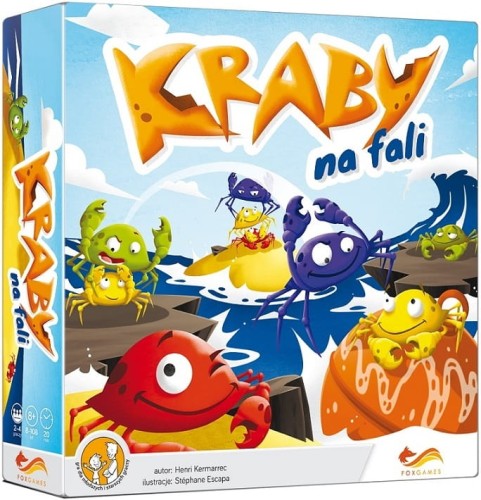 kraby na fali